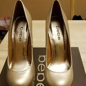 Bebe Gold Platforms